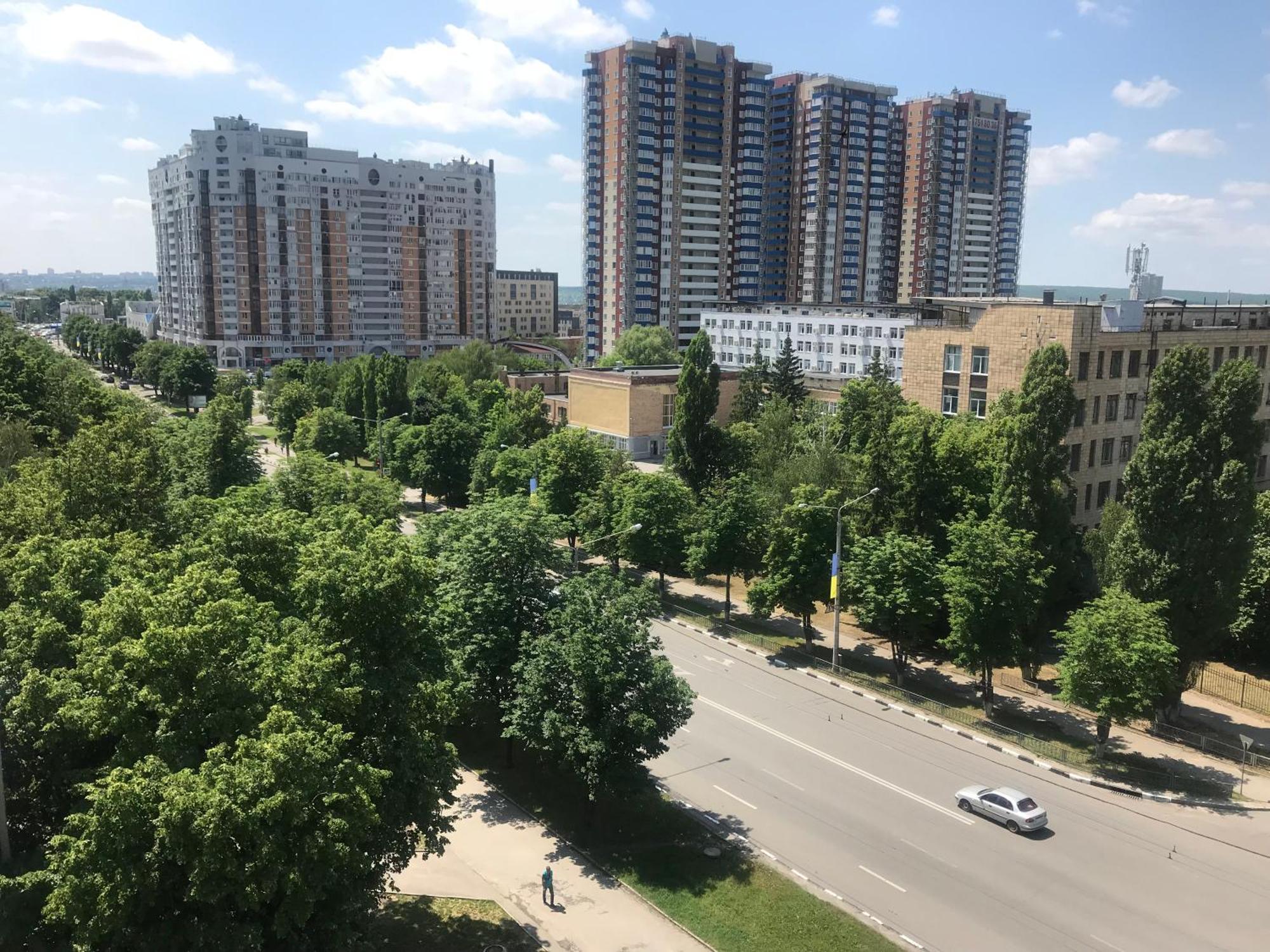 Modern Apartment With Panoramic View Near Metro 23August خاركيف المظهر الخارجي الصورة